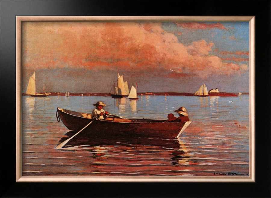 Gloucester Harbor By Winslow Homer